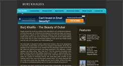 Desktop Screenshot of burjkhalifa-dubai.net