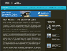 Tablet Screenshot of burjkhalifa-dubai.net